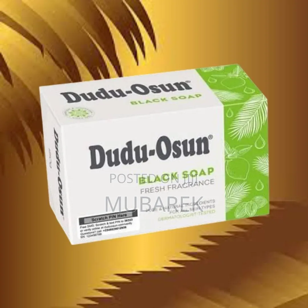 Dudu-Osun Black Soap صابون توحيد لون البشرة