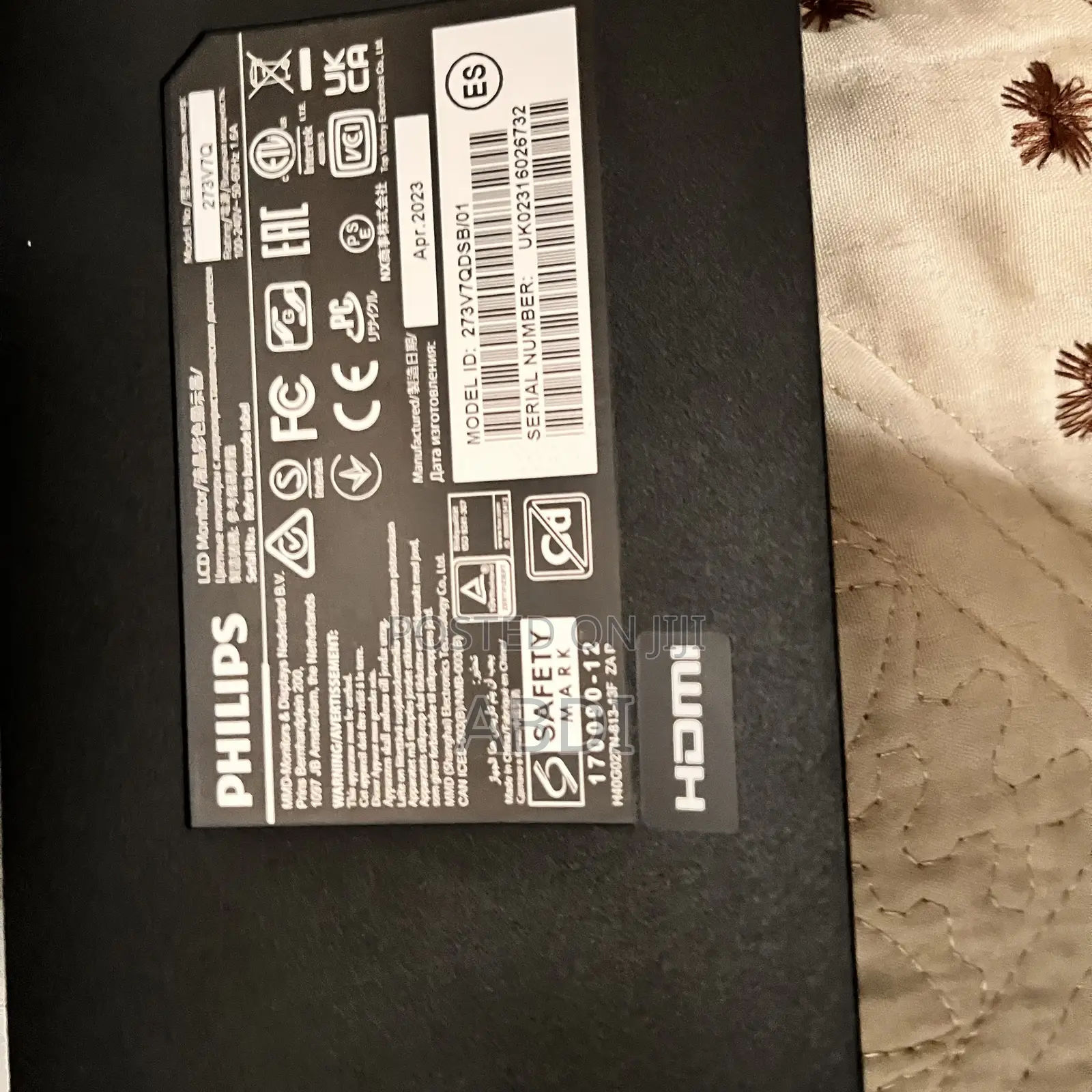 Philips 27′′ Full HD IPS Monitor – 273V Series