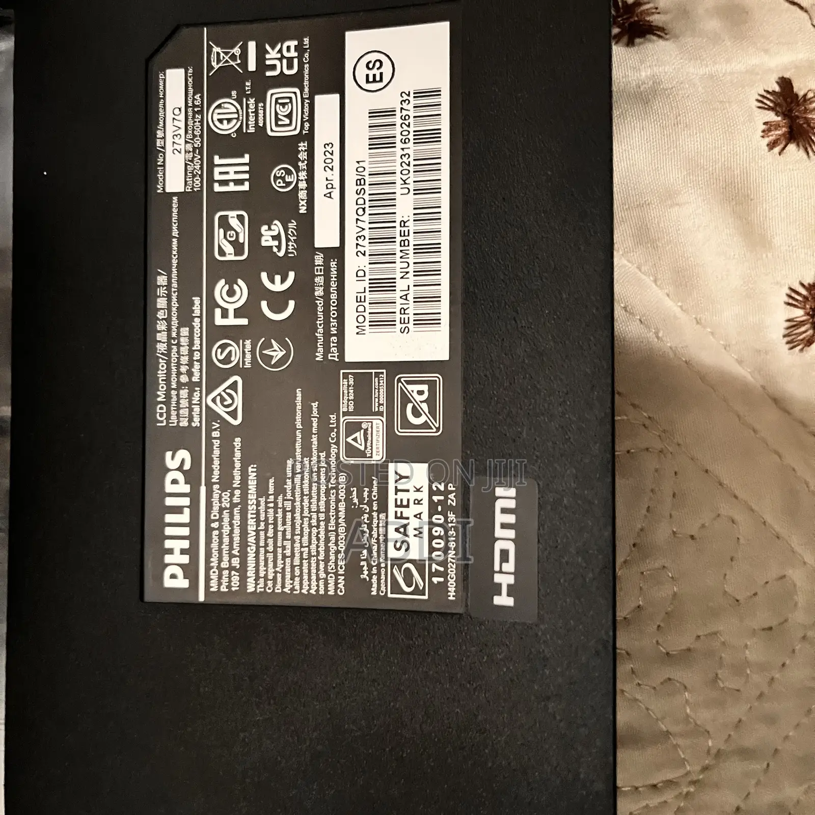 Philips 27′′ Full HD IPS Monitor – 273V Series