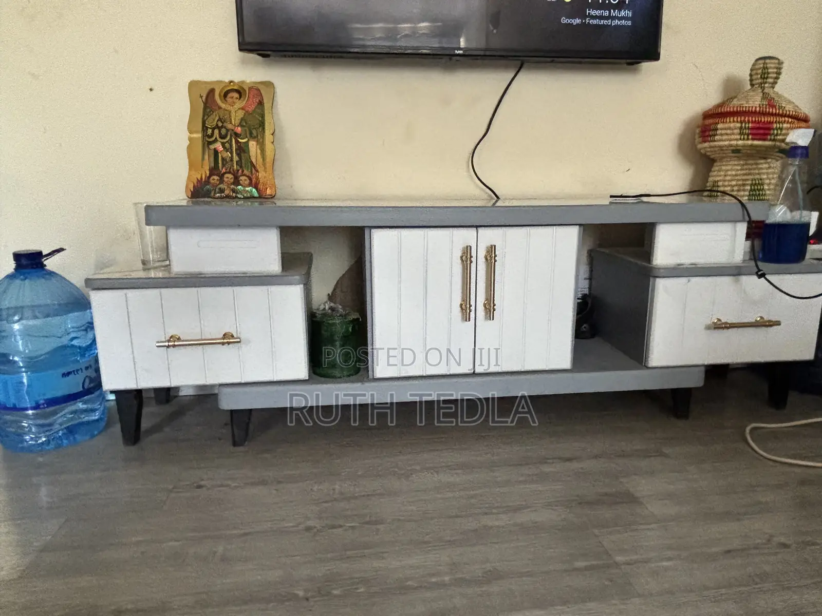 Wood TV Stand