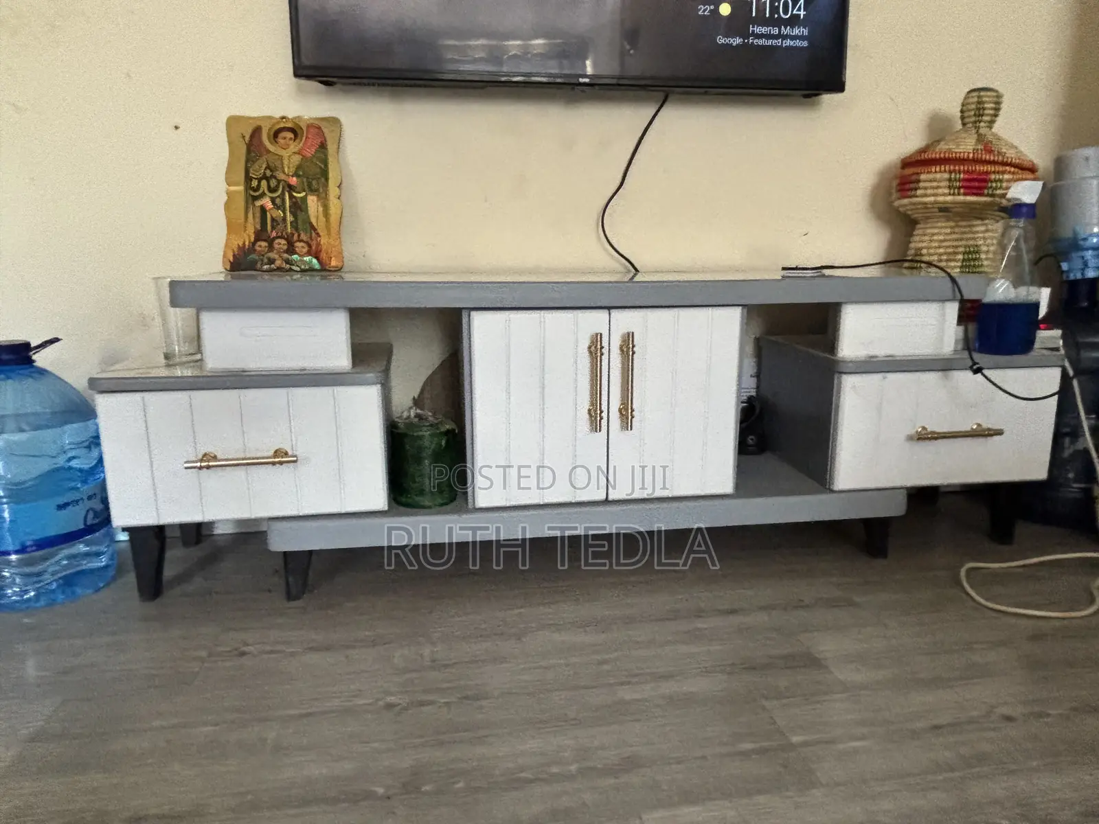 Wood TV Stand