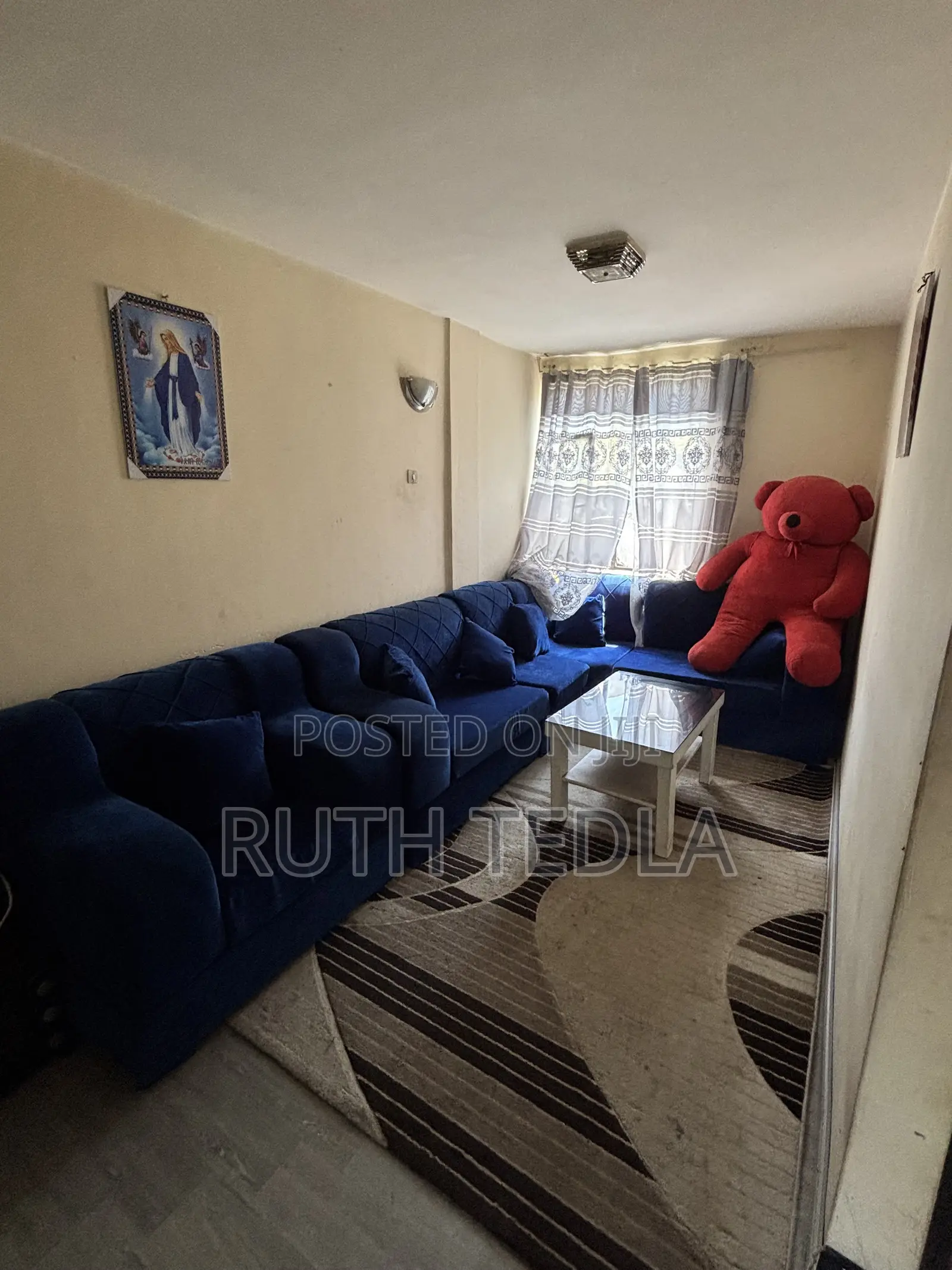 Sofa and Center Table