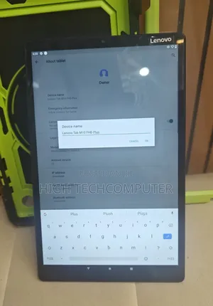 New Lenovo Tab M10 128 GB Silver