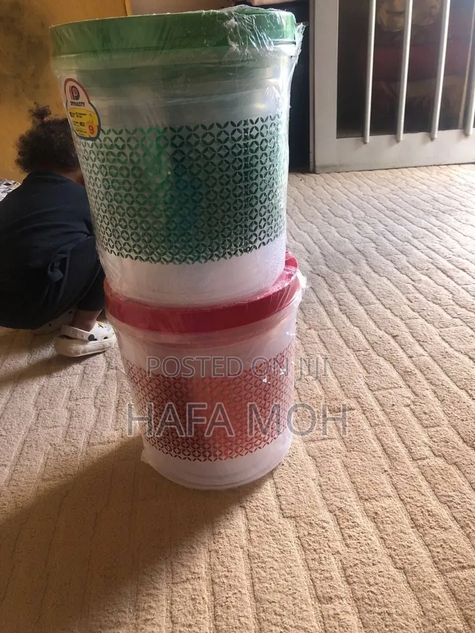 9 በአንድ የአስቤዛ ዕቃ (9 in 1 Spice Rack/Grocery Container)