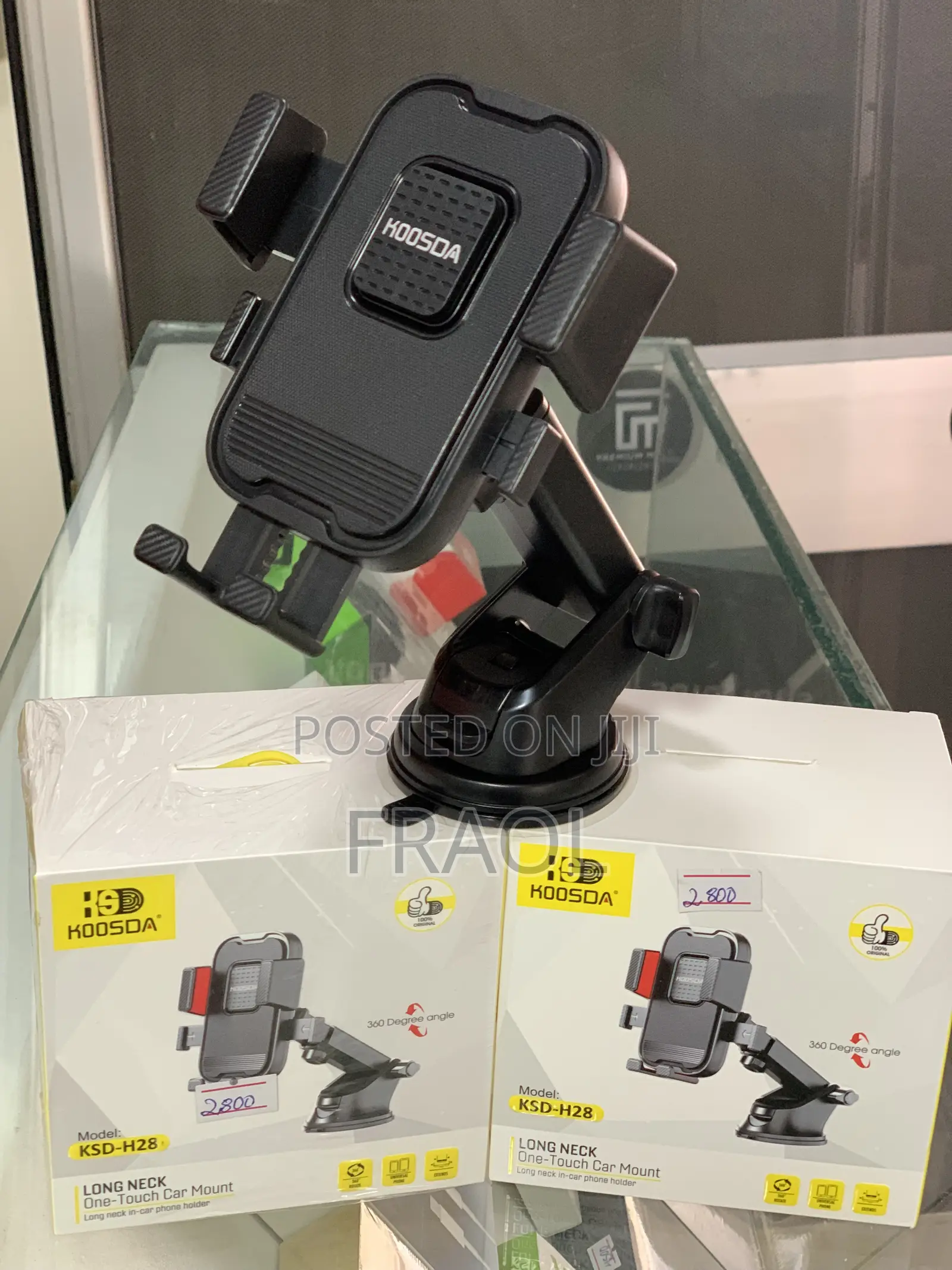 KOOSDA Car Mount Phone Holder