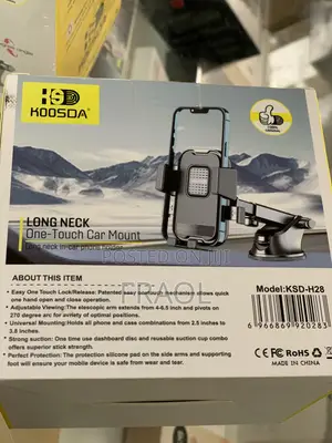 KOOSDA Car Mount Phone Holder