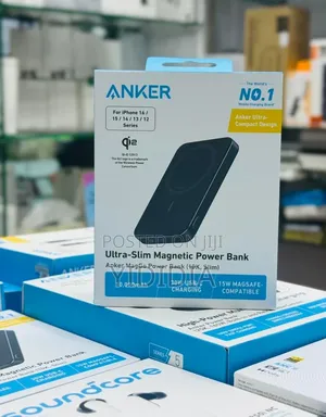 Anker MagGo 10,000mAh Magnetic Power Bank | 30W USB-C | 15W MagSafe