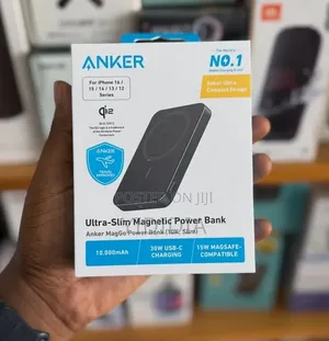 Anker MagGo 10,000mAh Magnetic Power Bank | 30W USB-C | 15W MagSafe