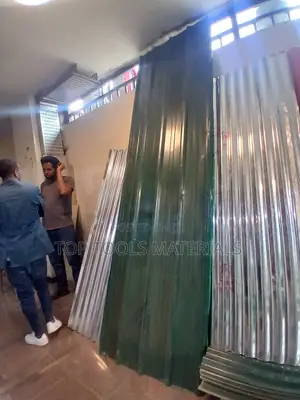Dark Green Painted Corrugated Metal Roofing sheet.Aga