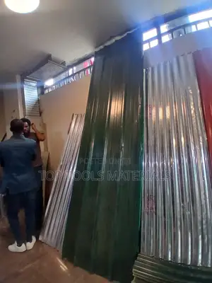 Dark Green Painted Corrugated Metal Roofing sheet.Aga