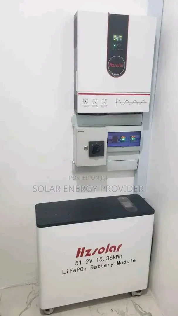 16kw Solar Panel Hybrid Invertor and Lithium Ion Batteries