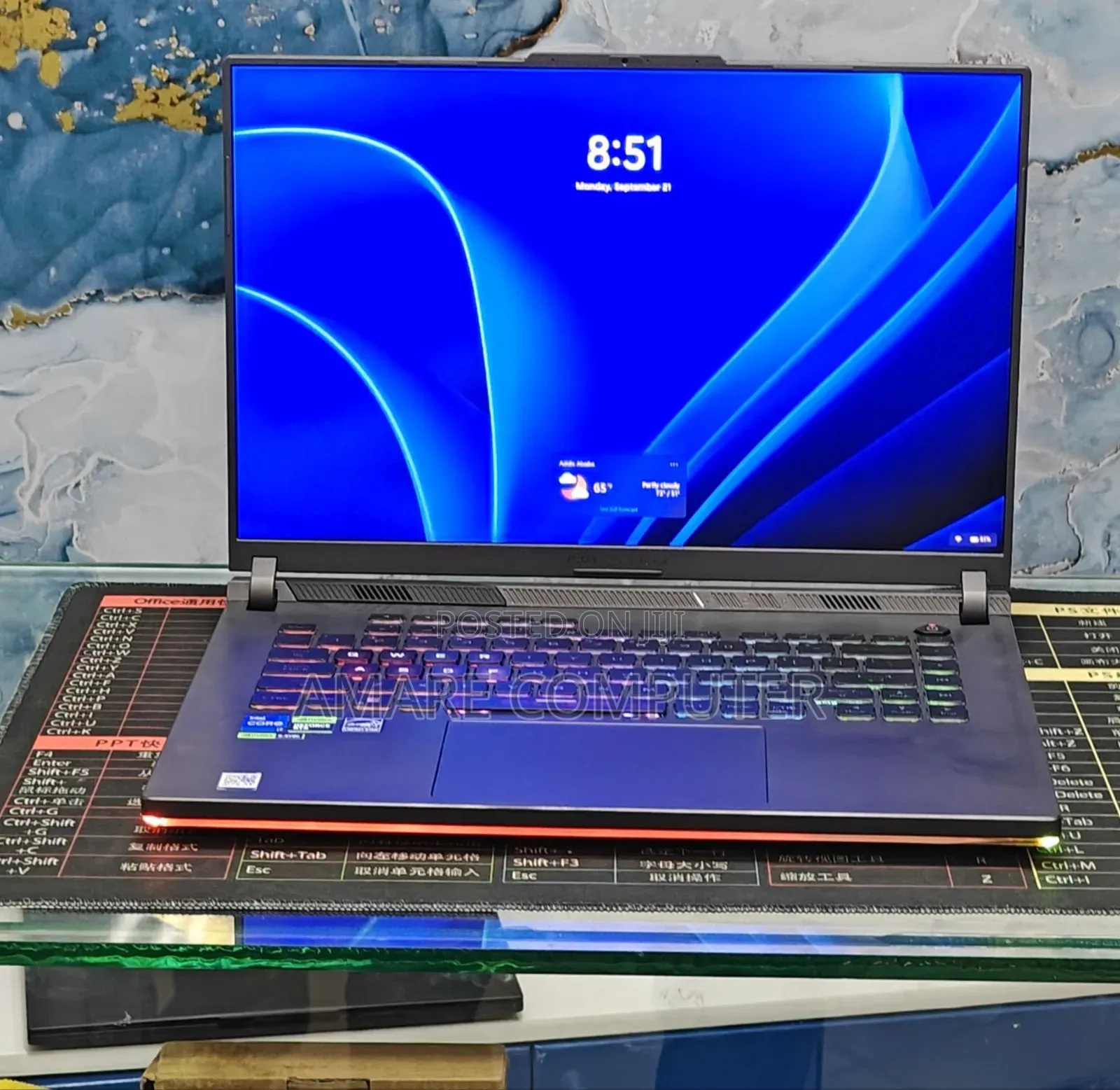 New Laptop Asus ROG Strix G16 G614 16GB Intel Core i7 SSD 1T