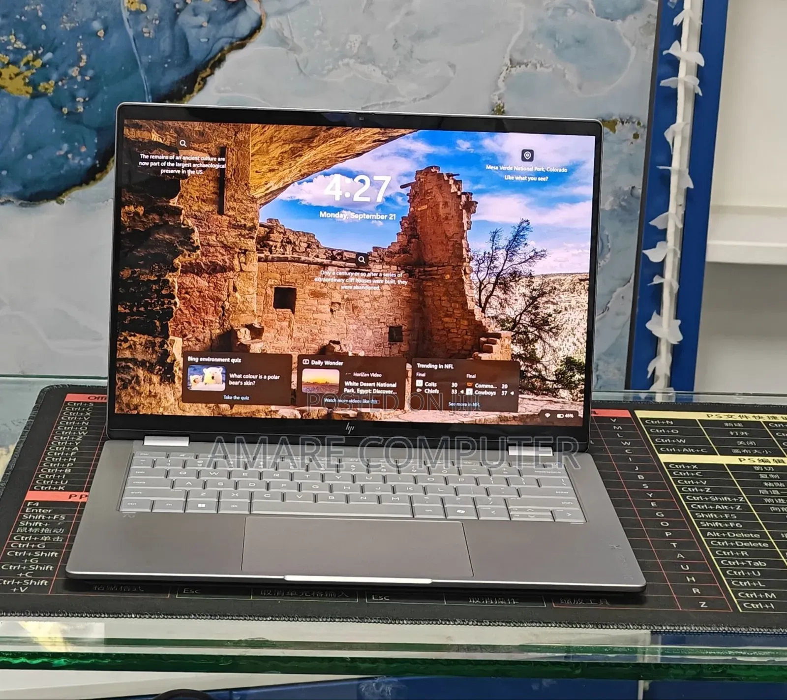 New Laptop HP OmniBook X Flip 14" 16GB Intel Core Ultra 7 SSD 1T