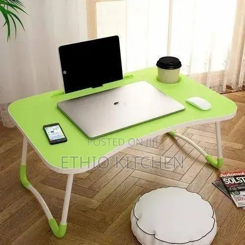 Laptop Table With Cup Holder
 High Quality
