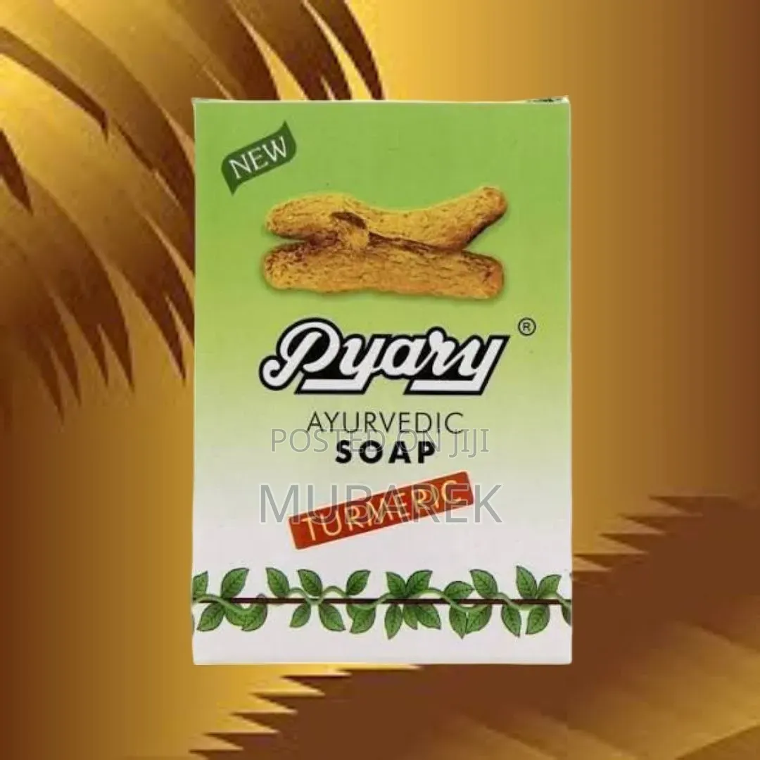 Real Pyary Turmeric صابون الكركم المعج