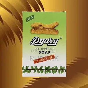 Real Pyary Turmeric صابون الكركم المعج