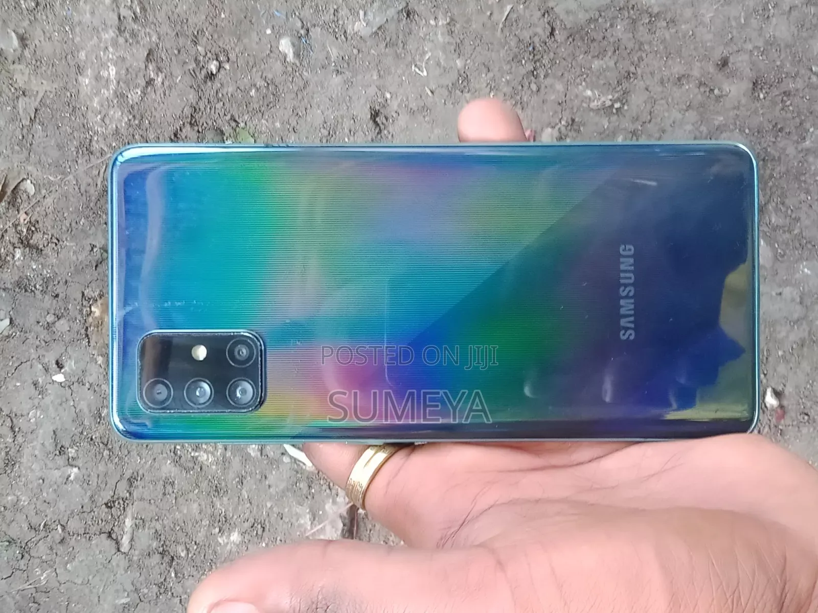 New Samsung Galaxy A71 5G 128 GB Blue
