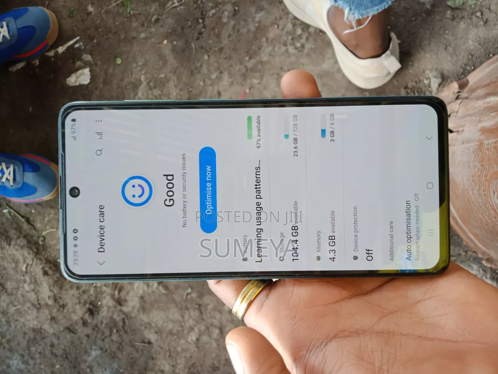 New Samsung Galaxy A71 5G 128 GB Blue
