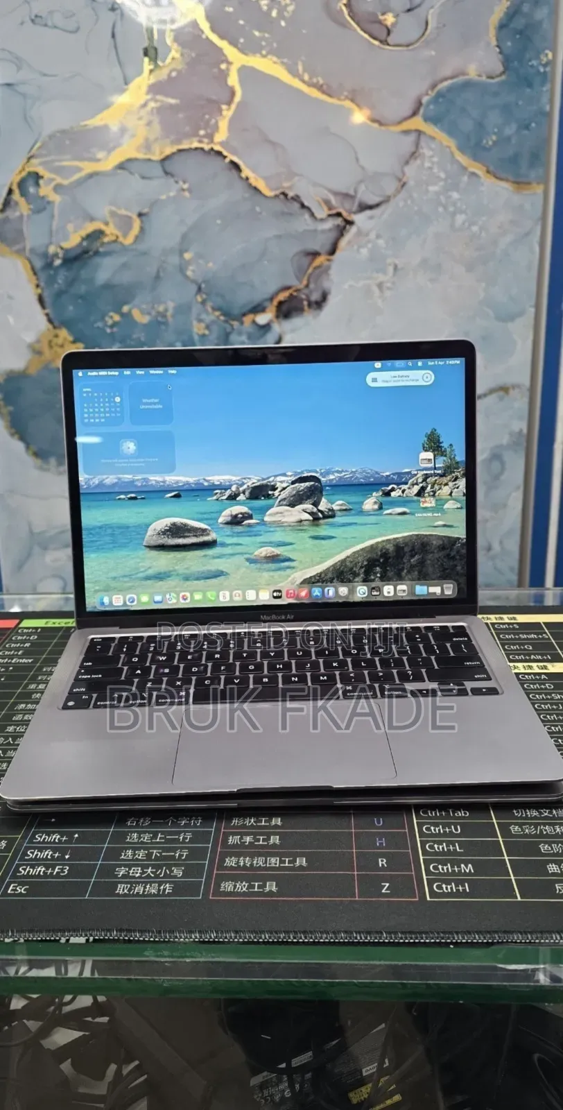 New Laptop Apple MacBook Air 2020 M1 8GB Apple M1 SSD 256GB