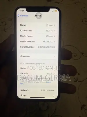 Apple iPhone X 64 GB White
