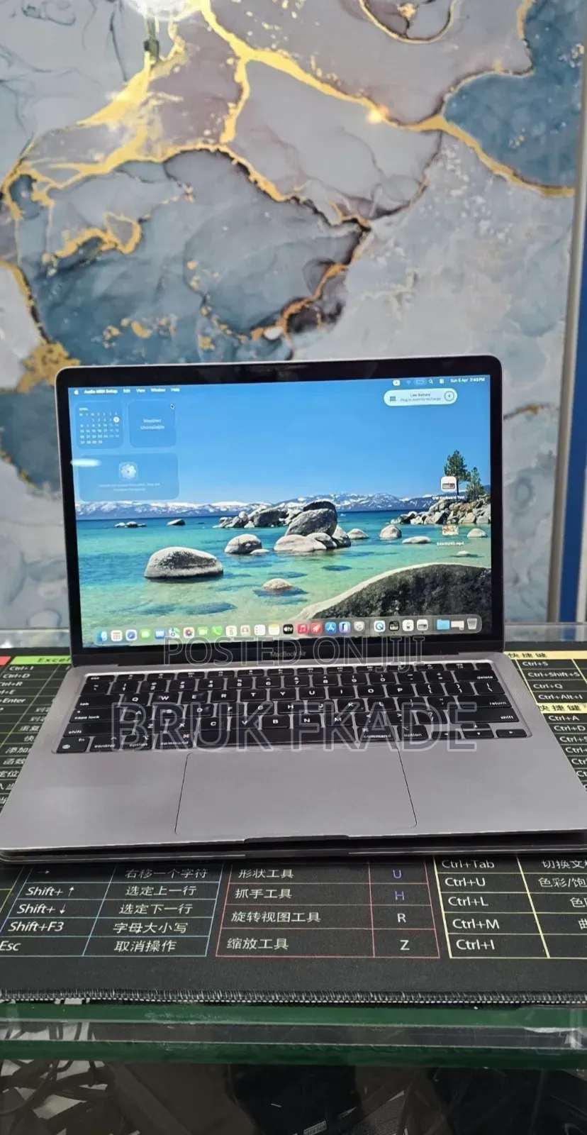 New Laptop Apple MacBook Air 2020 M1 8GB Apple M1 SSD 256GB