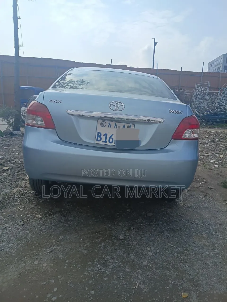 Toyota Yaris 2011 Blue