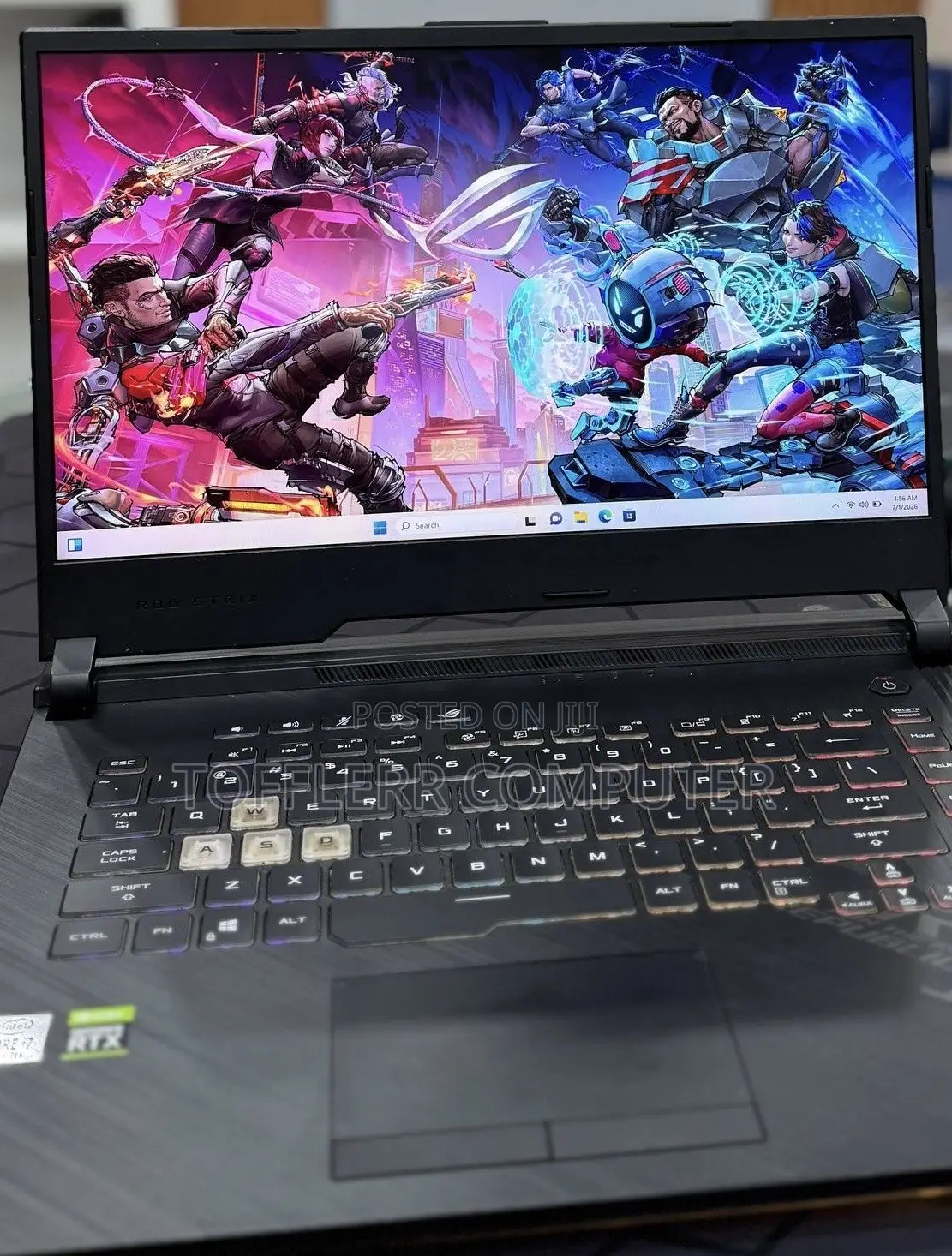 New Laptop Asus ROG Strix G15 16GB Intel Core i7 SSD 512GB