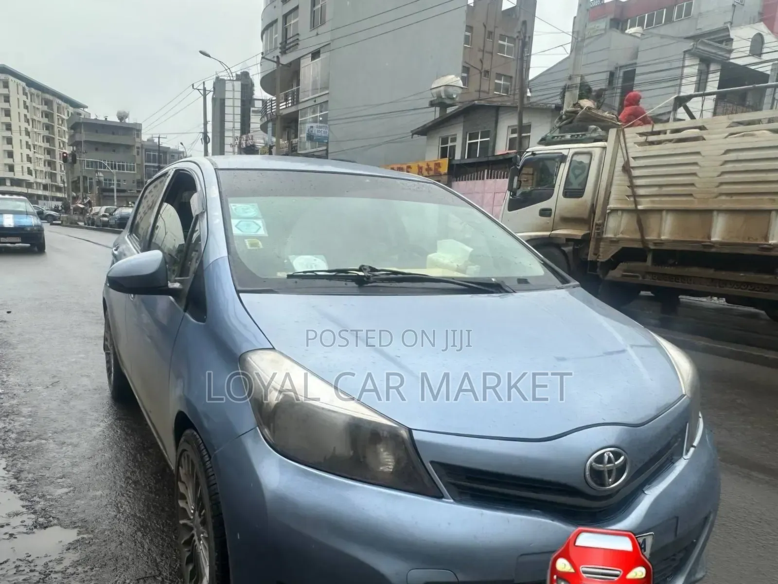 Toyota Yaris 2012 Blue