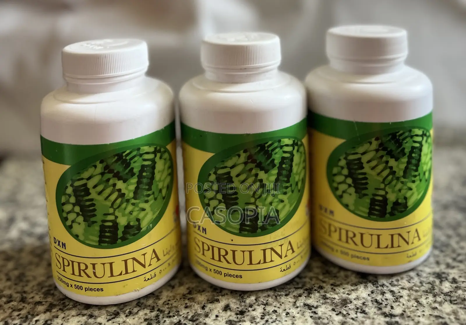 DXN Spirulina 250mg 500 Capsule