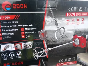 ፡EDON M-1200 Handheld Electric Concrete Mixer.