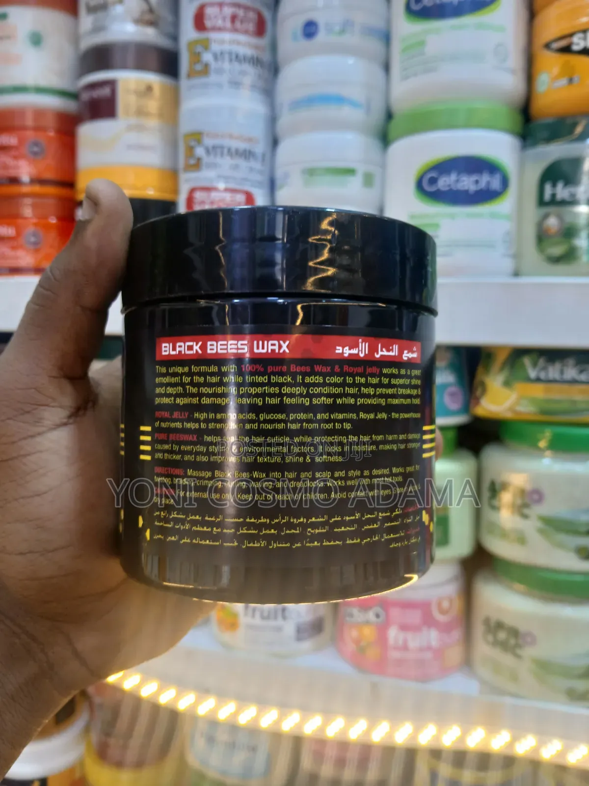 Cosmo Black Bees-Wax