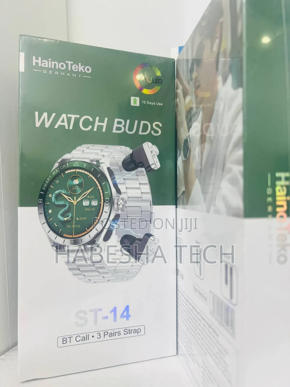 Smartwatch HainoTeko ST-14 — With Airpod 3 Pairs Strap