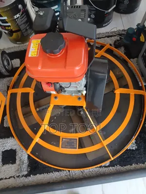 ፡walk-Behind Concrete Power Trowel With Safety Guard and Engine Tank,