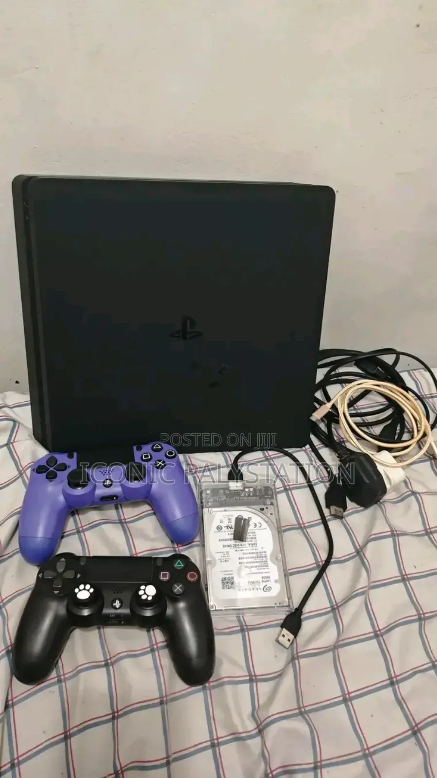 Iconic Ps4 Slim Fc27, Gta5,mortal Combat, Call of Dut Jealberak