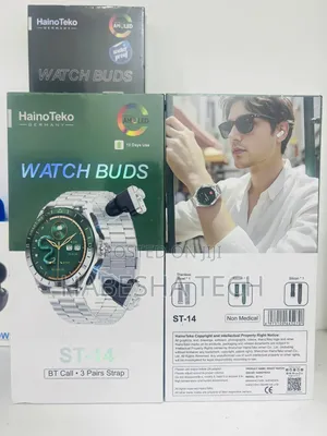Smartwatch HainoTeko ST-14 — With Airpod for Everyday Listening