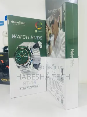 Smartwatch HainoTeko ST-14 — With Airpod for Everyday Listening