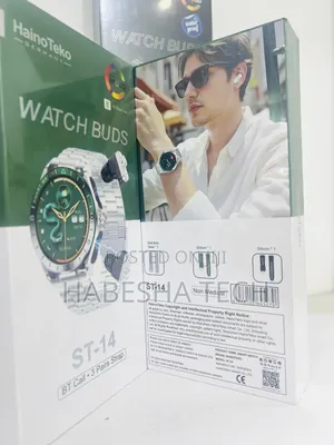 Smartwatch HainoTeko ST-14 — With Airpod for Your Daily Lifestyle