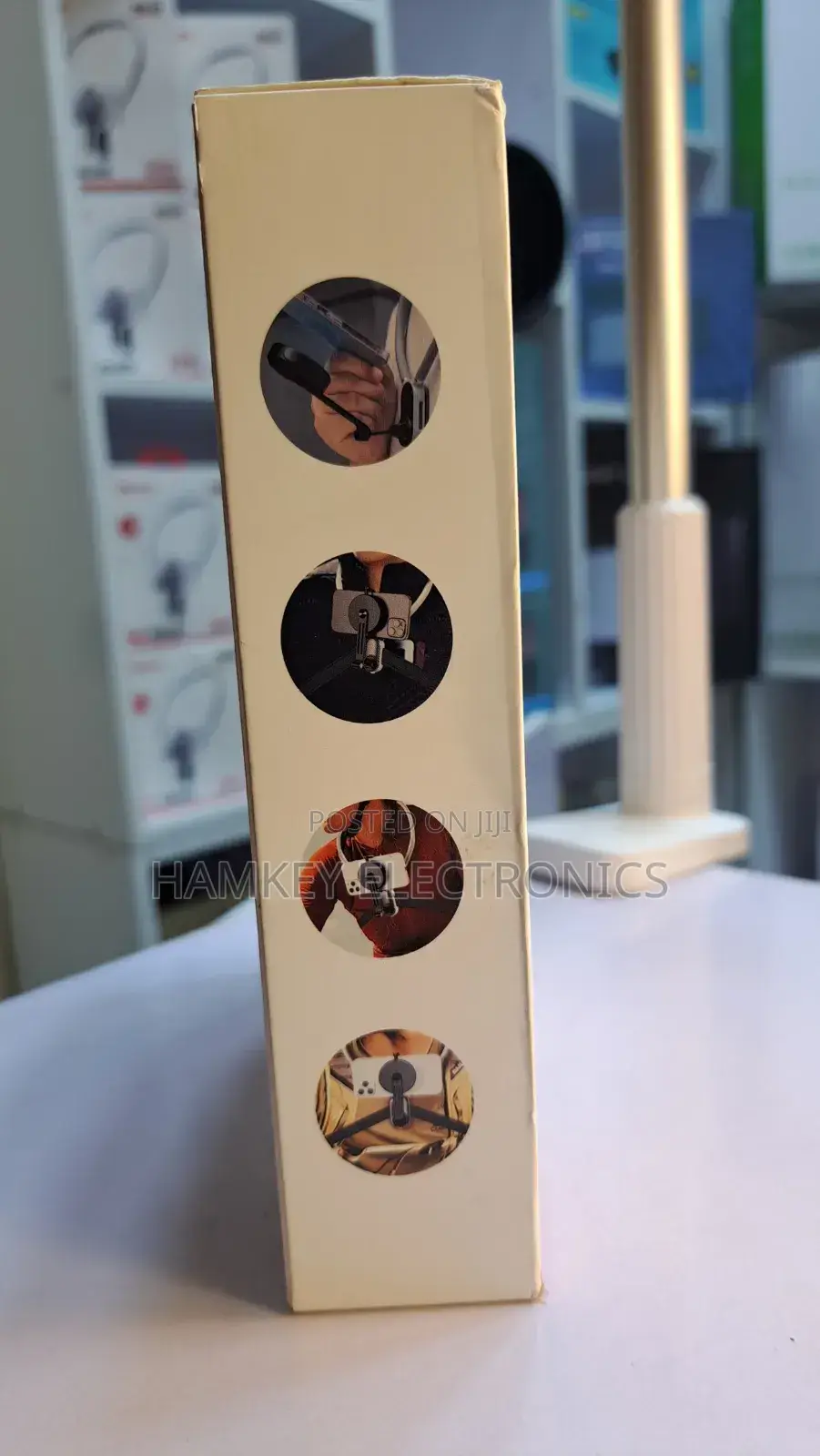 Jmary MG-02 Magnetic 2-in-1 Phone Neck Holder