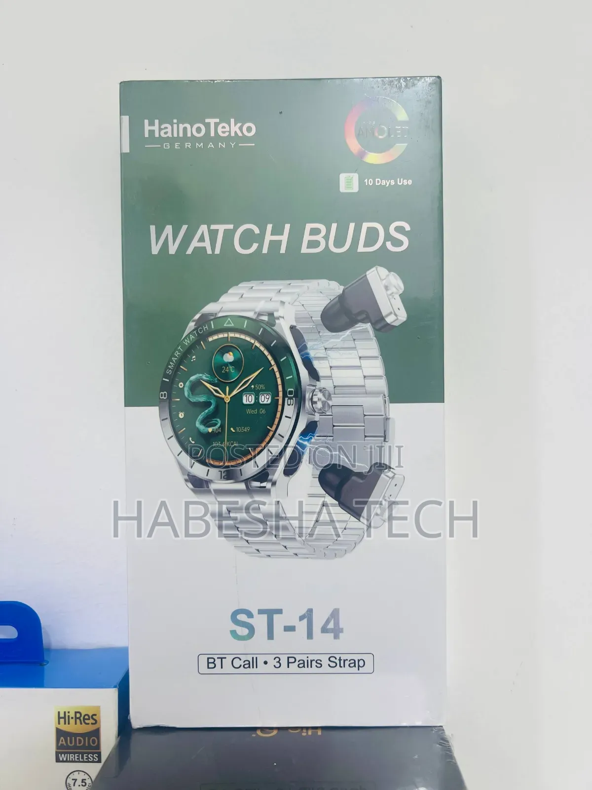 Smartwatch HainoTeko ST-14 — With Airpod Modern Smart Design