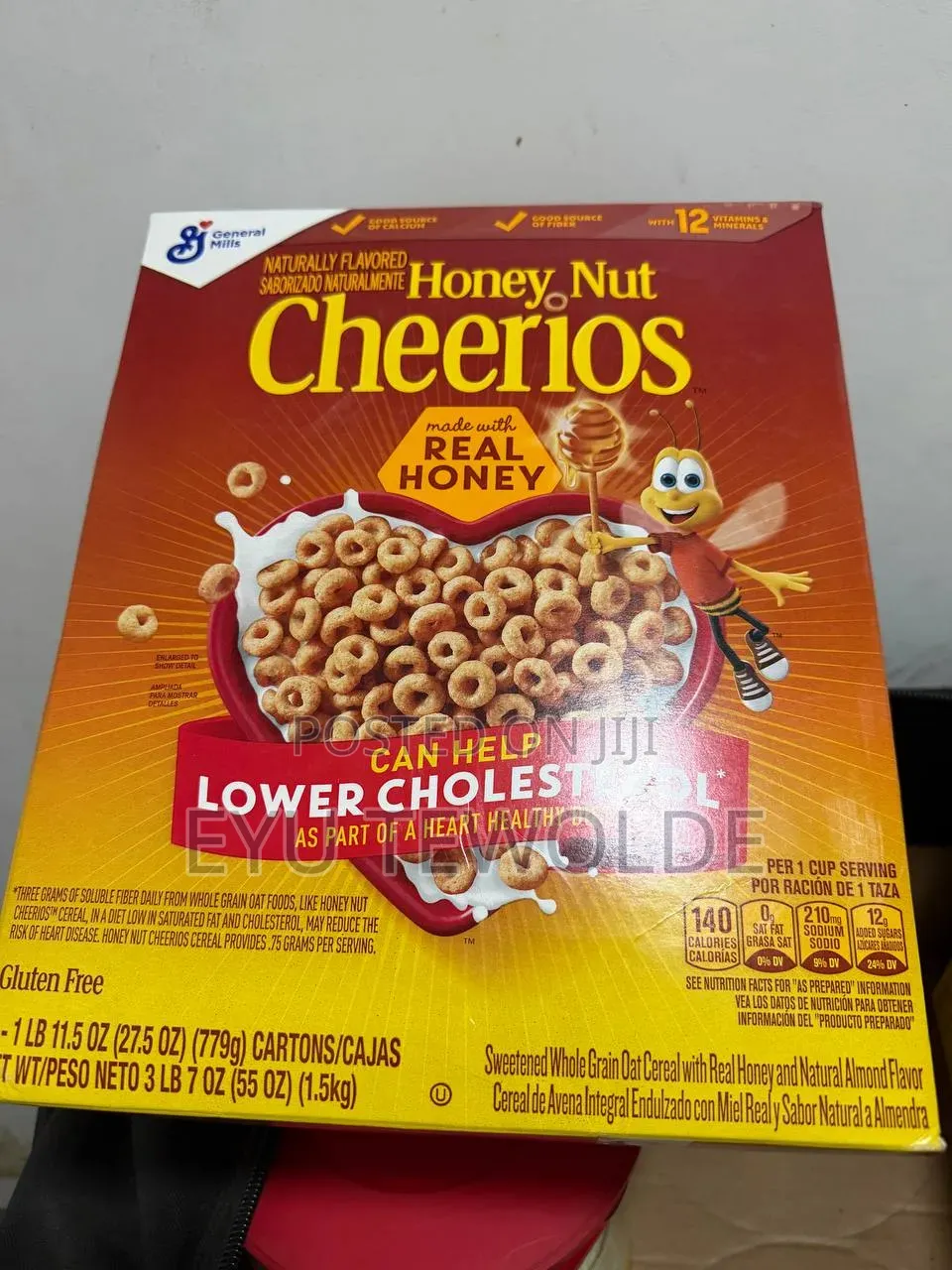Cheerios Toosted Whole Grain Oat Cereal