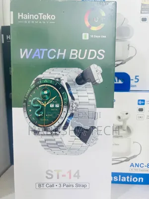 Smartwatch HainoTeko ST-14 — With Airpod Wireless Convenience