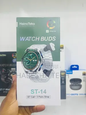 Smartwatch HainoTeko ST-14 — With Airpod for a Complete Experience