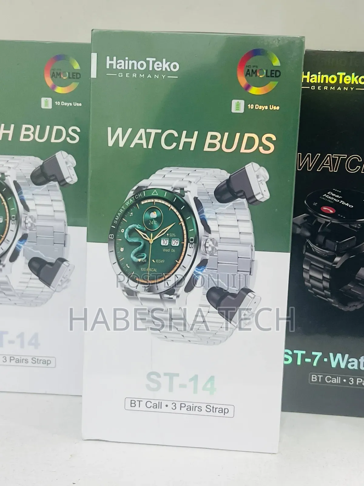 Smartwatch HainoTeko ST-14 Airpod — Your Everyday Watch Earphones