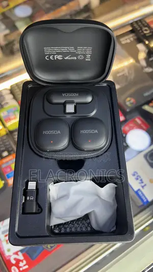 Wireless Microphone KOOSDA AI Noise Reduction (Dual Mic)