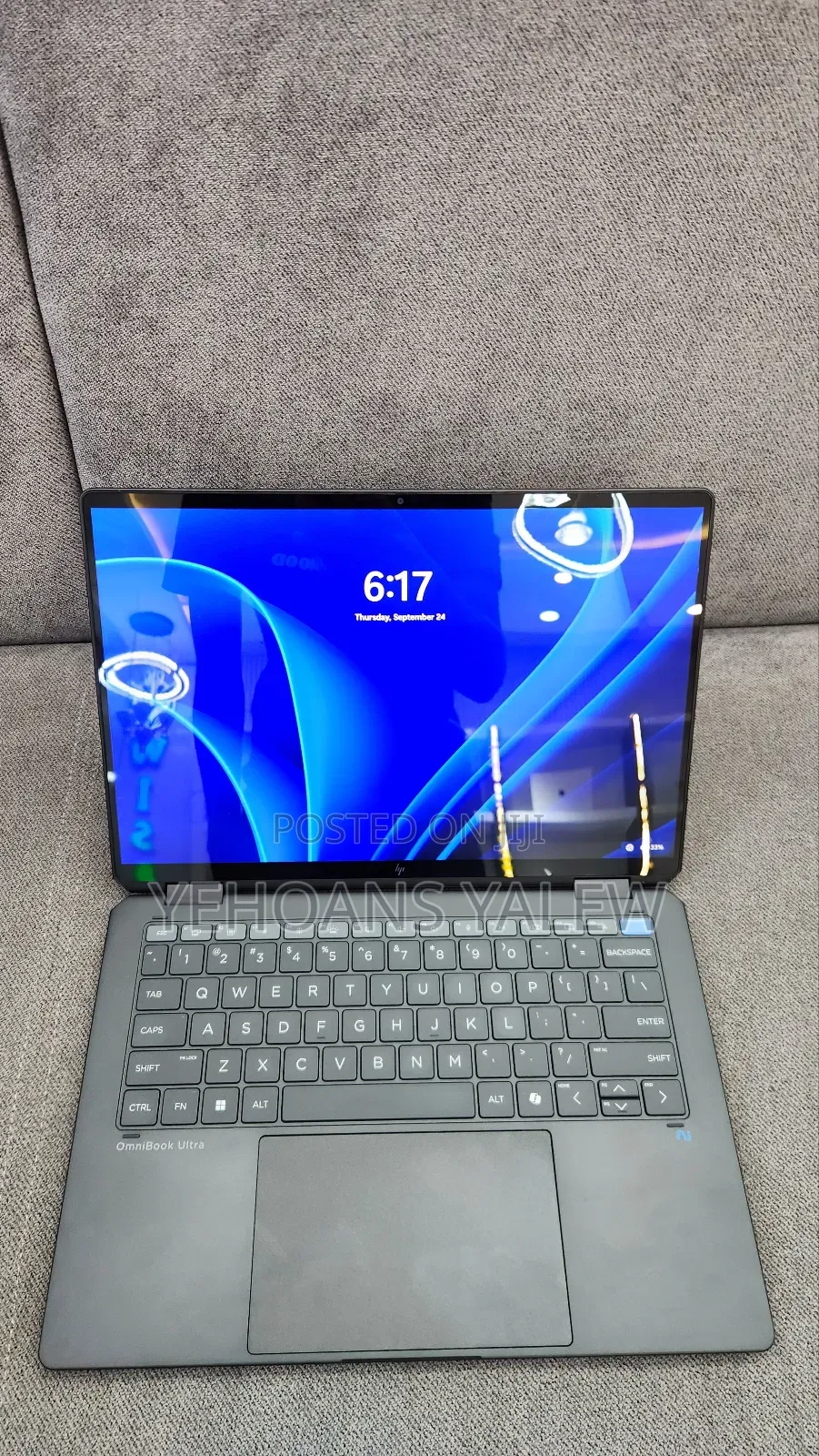 New Laptop HP OmniBook Ultra Flip 14" 16GB Intel Core Ultra 7 SSD 1T