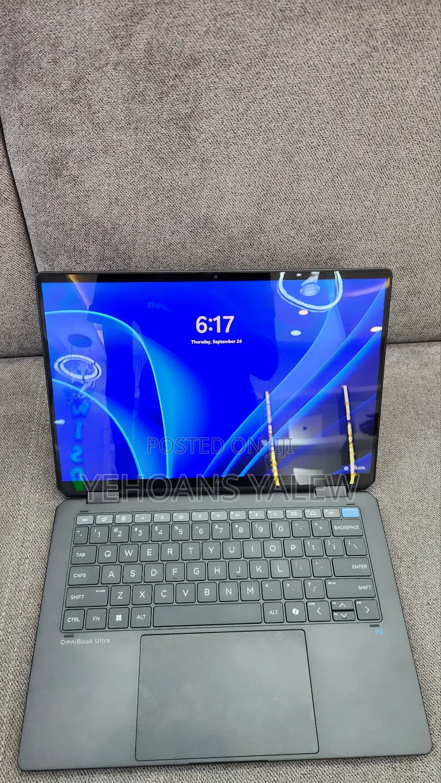 New Laptop HP OmniBook Ultra Flip 14" 16GB Intel Core Ultra 7 SSD 1T