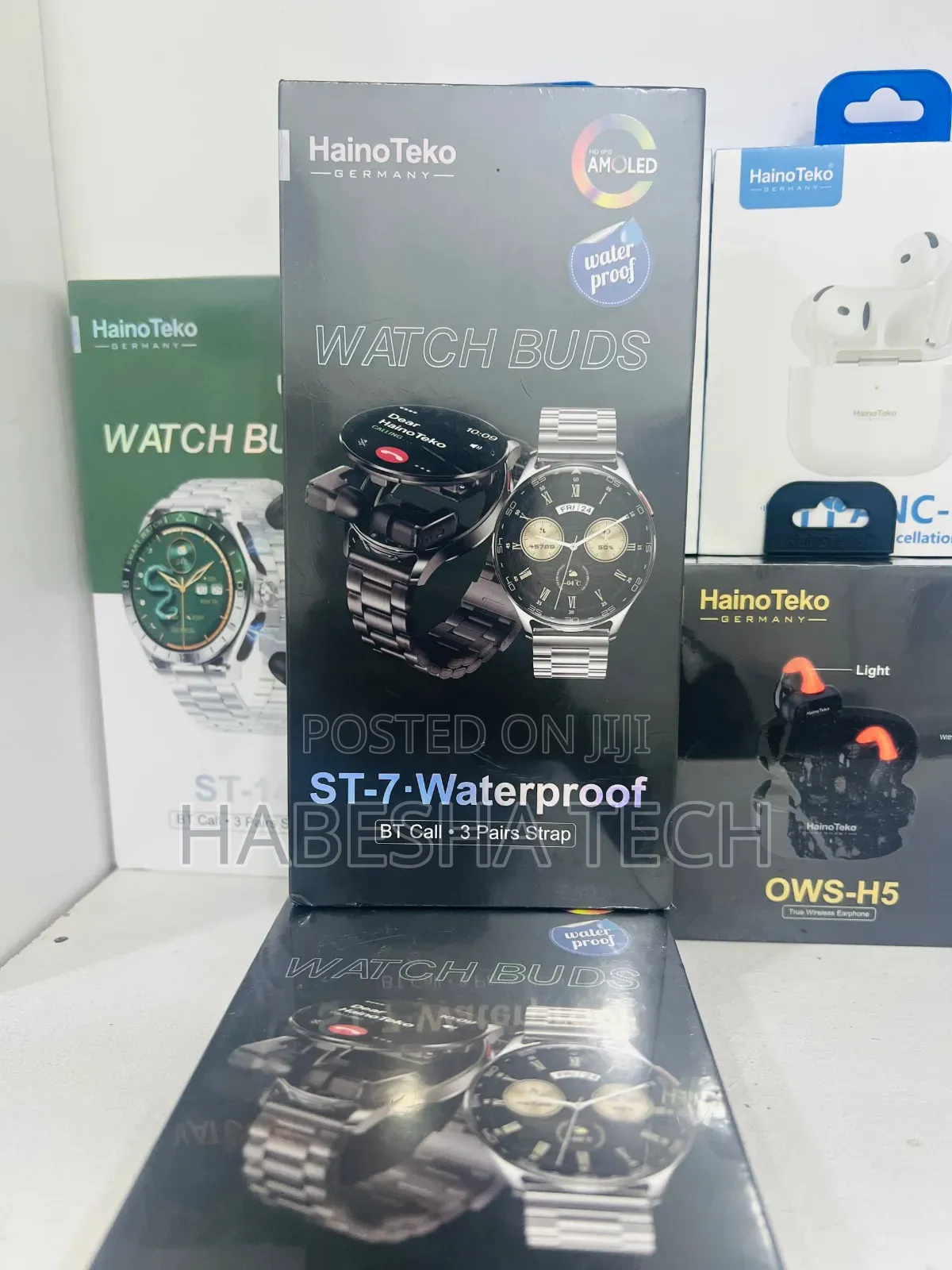 Smartwatch HainoTeko ST-7 Waterproof – With Airpod Pro