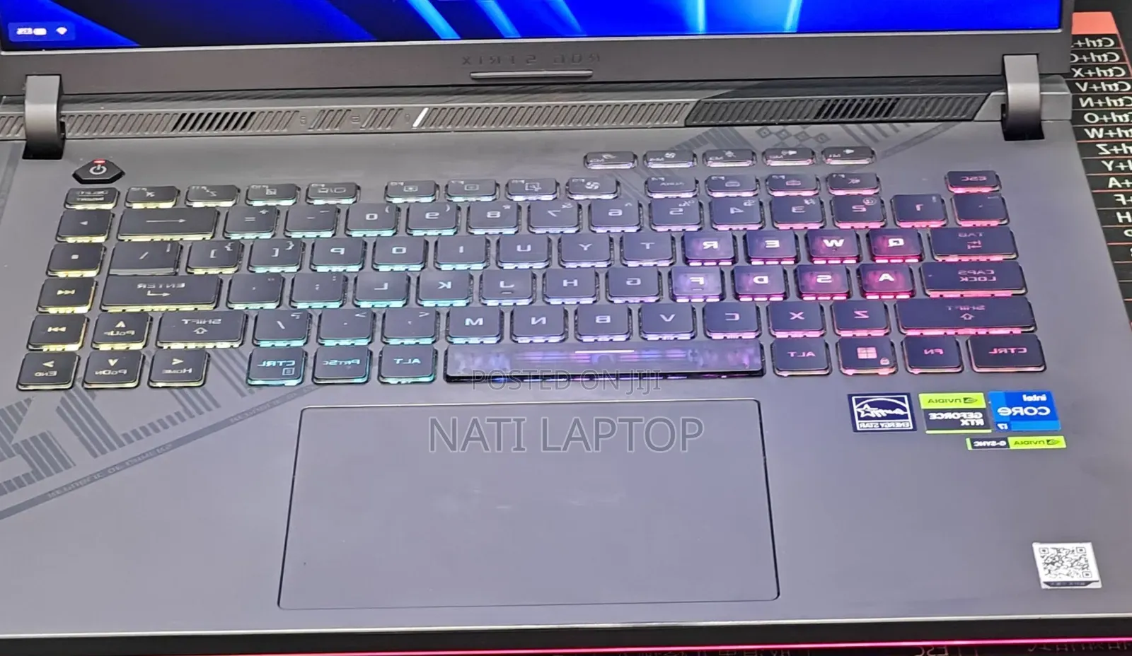 New Laptop Asus ROG Strix G16 G614 16GB Intel Core i7 SSD 1T