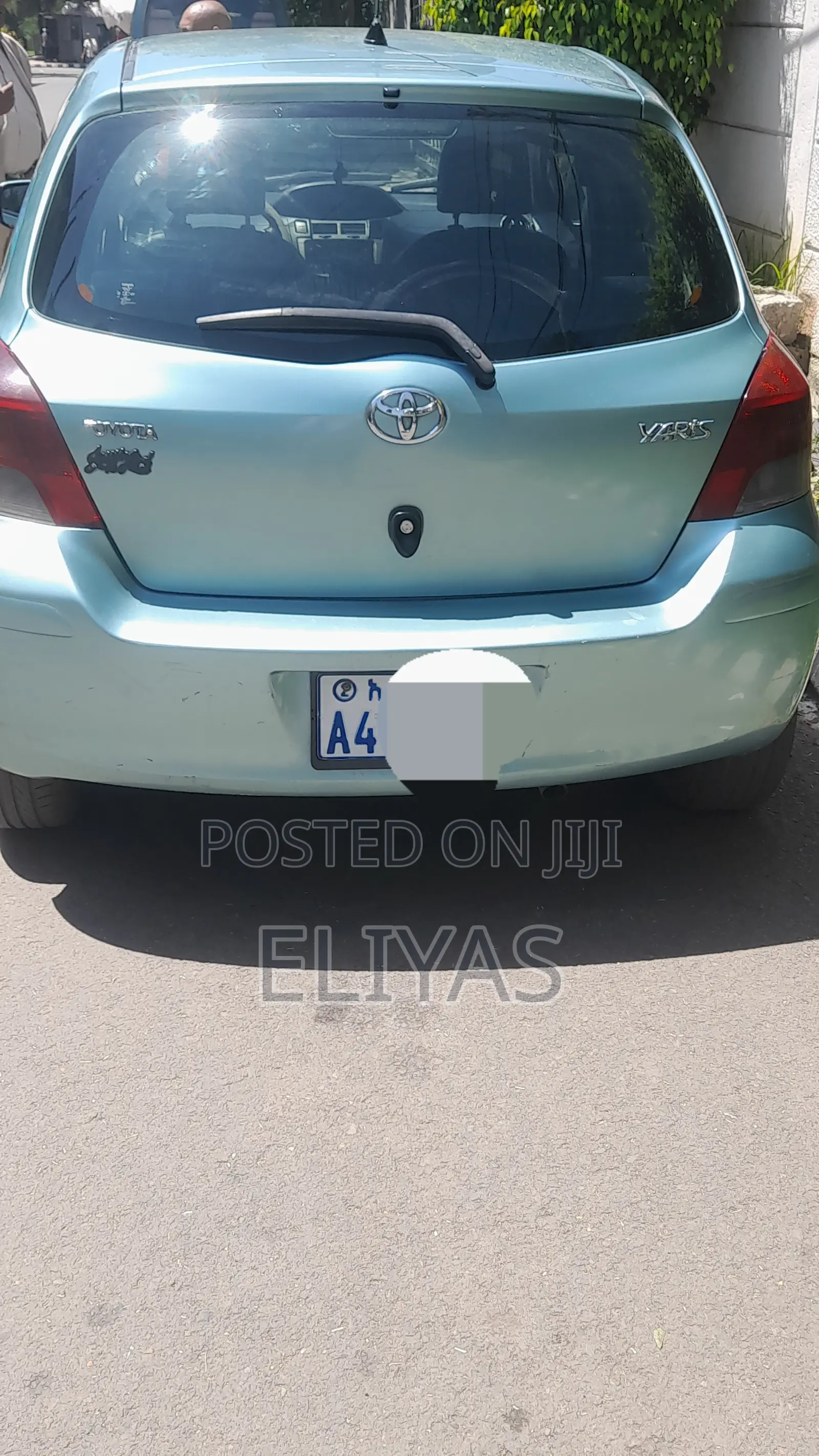 Toyota Yaris 2009 Blue