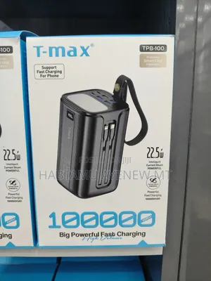 T-Max 100,000 Mah Heavy Duty Power Bank